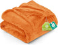 Utopia Bedding Soft Fleece Bed Blanket Twin Size Burnt Orange | Microfiber by UTOPIABEDDING