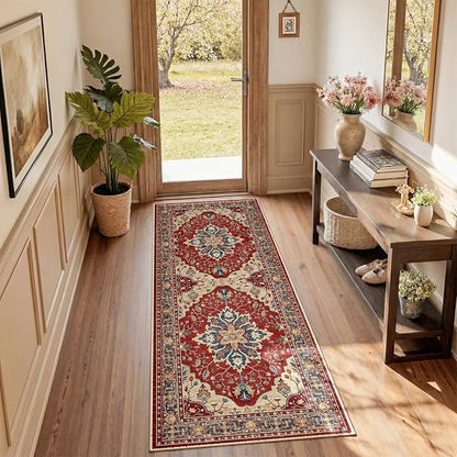 RELEANY Washable Area Rug, Runner 2'x5', Water Repellent, Pet Friendly by RELEANY