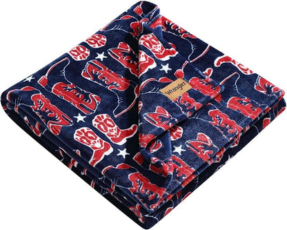 Wrangler - Blanket, Super Soft Plush Bedding by Wrangler%C2%AE