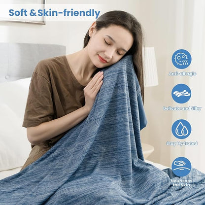 OIGAE Cooling Blanket for Hot Sleepers - Image 5
