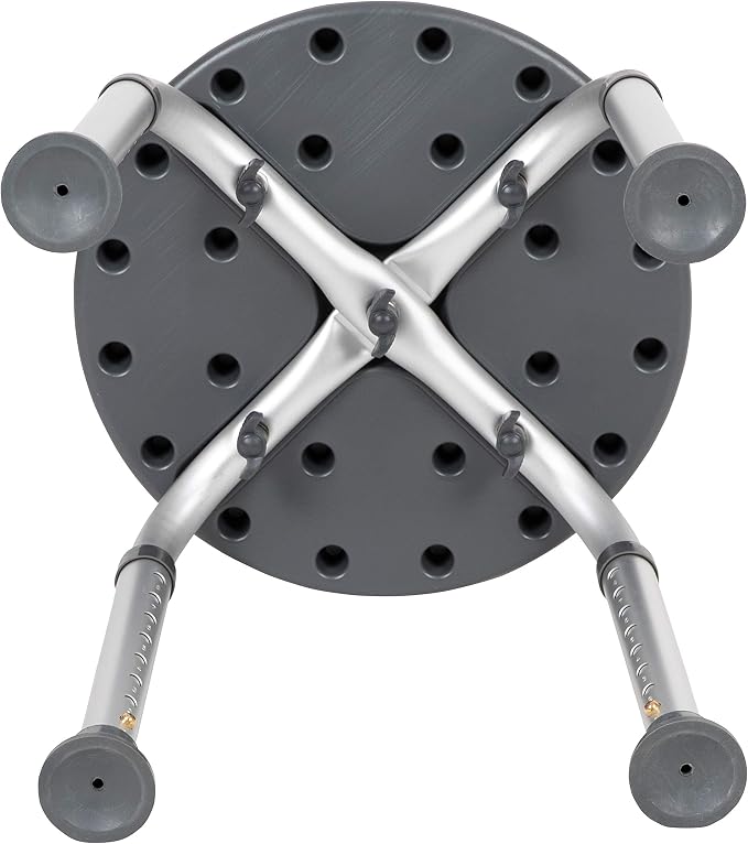 Flash Furniture Hercules Series Aluminum Bath and Shower Chair - Image 8