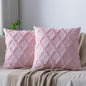 Set of 2 Soft Moroccan Throw Pillow Covers 18x18 Inch Plush Boho Decorative by Cozoomy