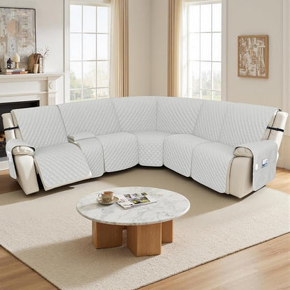 Arfntevss Recliner Sectional Couch Covers 1OO% Waterproof L Shape Sofa Cover - Image 7