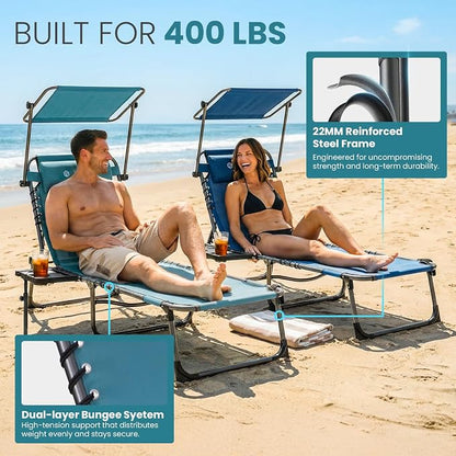 FUNDANGO Heavy Duty Tanning Chair - Image 6