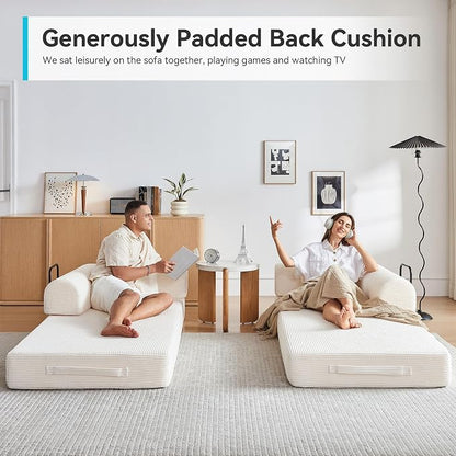 Convertible Folding Couch, 5-in-1 Futon Sofa - Image 4