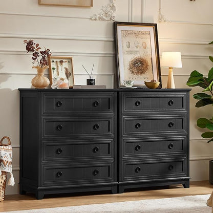 Joaxswe Farmhouse 4 Drawer Dresser - Image 6