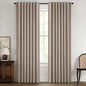 MIULEE 100% Blackout Linen Burlap Curtains by MIULEE
