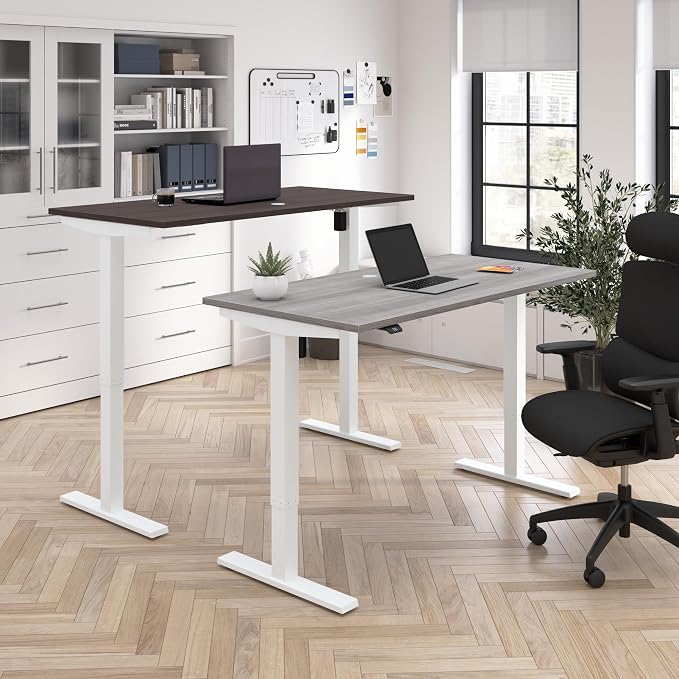 Bush Business Furniture 60-inch Electric Height Adjustable Standing Desk - Image 4