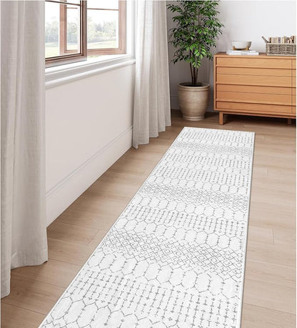 Lahome Moroccan Kitchen Runner Rugs Non Skid Washable - Image 8