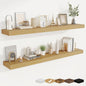 fuqing Floating Shelves for Wall, Wall Mounted Wood Floating Shelf by Fuqing