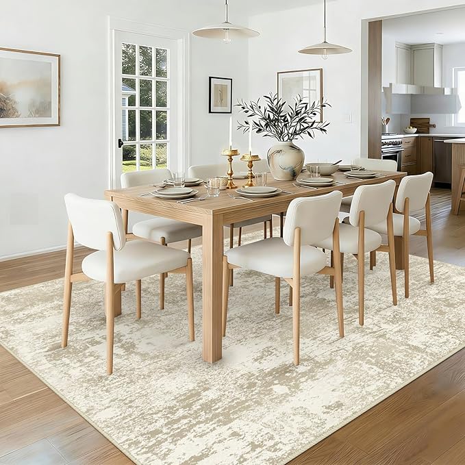 RELEANY Washable 6'x9' Abstract Area Rug - Image 2