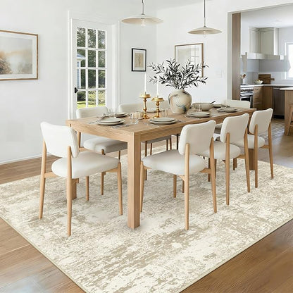 RELEANY Washable 5'x7' Abstract Area Rug - Image 3