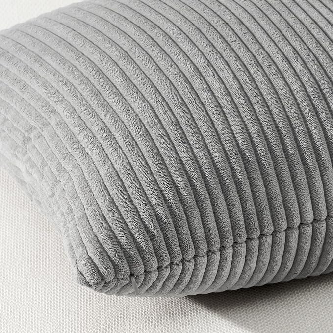 Topfinel Decorative Grey Throw Pillow Covers Cushion Cases, Mix and Match - Image 3