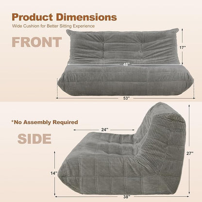 Bean Bag Chair, Giant Beanbag Chairs - Image 2