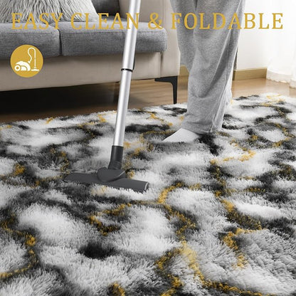 LOCHAS Area Rugs Fluffy Living Room Carpets - Image 5