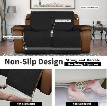 Easy-Going Loveseat Recliner Cover, Reversible Couch Cover - Image 4