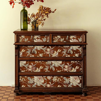 Vintage Floral Rub on Transfers by Flortlias