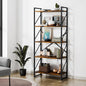Shintenchi 5 Tiers Bookshelf, Classically Tall Bookcase Shelf, Industrial Book by Shintenchi%7CFurnitureMadeforRealLife