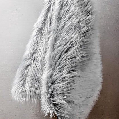 Ashler Faux Fur Rug, Fluffy Shaggy Ultra Soft 2 x 3 Feet Sheepskin Fur Rug - Image 3