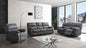 Betsy Furniture Microfiber Reclining Sofa Couch Set Living Room Set 8007 by BetsyFurniture