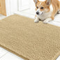 OLANLY Dog Door Mat for Muddy Paws 24x16, Super Absorbent Chenille Mud Mat | by OLANLY