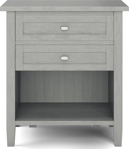 SIMPLIHOME Warm Shaker Bedside Table - Image 5