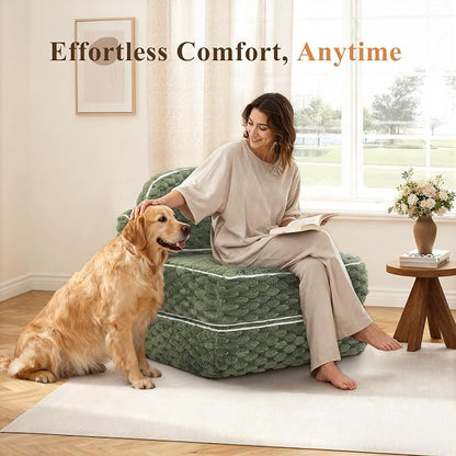 COLAMY Folding Sofa Bed, 3-in-1 Convertible Sleeper Chairs - Image 7