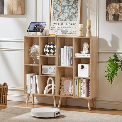 LEYAOYAO 5 Cube Bookshelf 3-Tier Bookcase - Image 6
