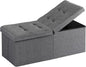 30.5-INCH Storage Ottoman Bench, Footrest by Unknown