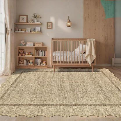 GarveeHome Scalloped Large Area Rug 10x13 Rug - Image 3