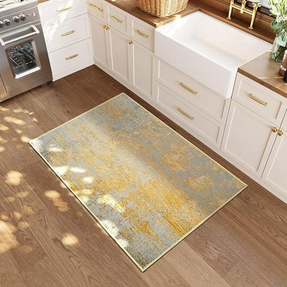 Entrance Rugs Indoor 2x3 Orange, Kitchen Floor, Front Door Indoor Door Mat - Image 3