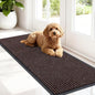 OLANLY Front Door Mat 47x17, Waterproof Heavy-Duty Indoor Outdoor Doormat | Tan by OLANLY