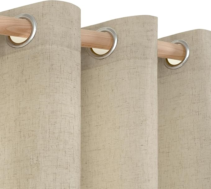 YoungsTex Burlap Linen Curtains - Image 5