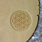 Wood Cookie Stamp, 2.5 Inch (Seed of Life CS-007)