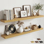 FLYJOE Floating Shelves for Wall, 55 Inch Floating Shelves Set of 2, Kitchen by FLYJOE