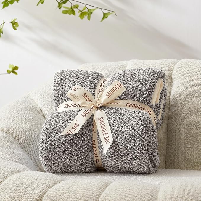 Snuggle Sac Queen Size Bedding Blankets, Super Soft Warm Oversized Blankets - Image 5