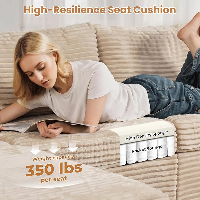 ovios 32.7 inches Armrest Seat Module - Image 5