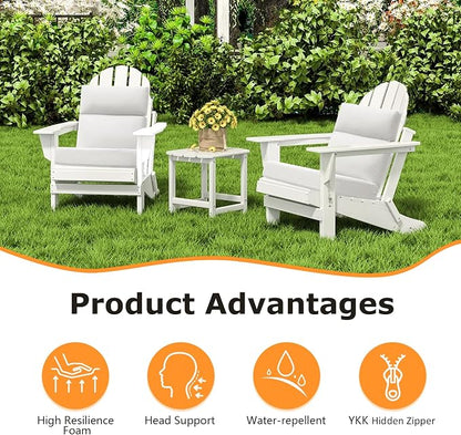 Unimatta Outdoor High Back Chair Cushion Seat Pads, 44 x 21 Inch - Image 2