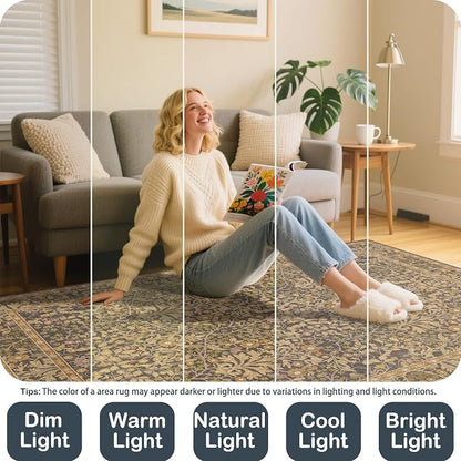 Washable 2' x 6' Runners for Hallways, Non Slip Long Floor Runner for Kitchen - Image 5