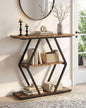 CHOEZON 3-Tier Console Table, Entryway Table, Sofa Table by Choezon