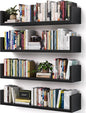 Wall Bookshelf, U Shaped Floating Bookshelf, Hanging Bookshelves by Unknown