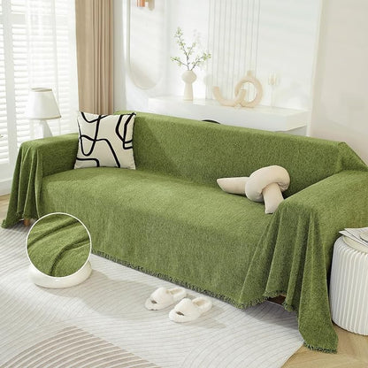 DREAMINGO Sofa Covers Herringbone Jacquard Modern Minimalism Couch Cover Wear by DREAMINGO
