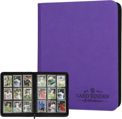 Trading Card Binder, Card Collection Binder Album Folder with 540 Side Loading Pockets, 9 Pocket Trading Card Album Folder for TGC,MTG, Baseball Cards, Yugioh