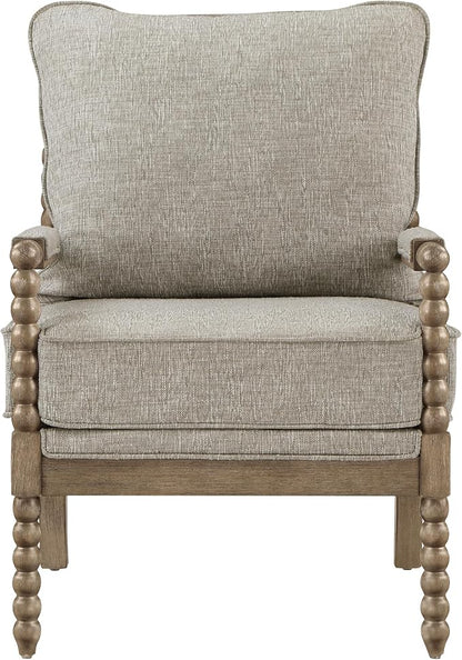 OSP Home Furnishings Fletcher Spindle Accent Chair - Image 4