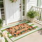 Front Door Mat Set, 2-Piece Spring Floral Hello Welcome Doormat | Layered porch by Unknown