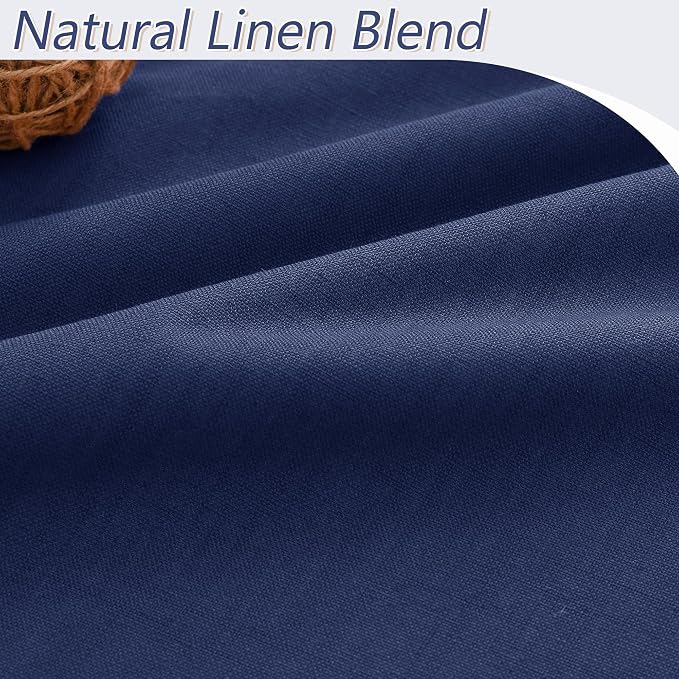 100% Blackout Curtains 102 Inch Length 2 Panels Set - Image 3