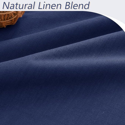 100% Blackout Curtains 102 Inch Length 2 Panels Set - Image 3