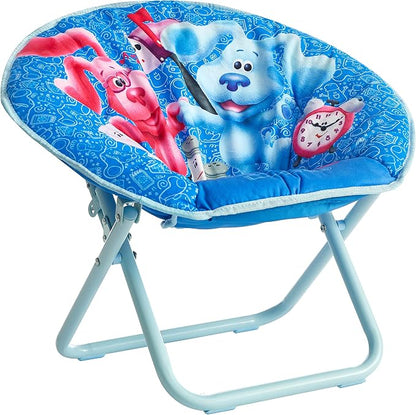 Nickelodeon Blues Clues Toddler 19” Folding Saucer Chair - Image 4