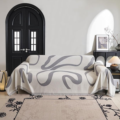MYSKY HOME Boho Couch Cover Super Soft Couch Covers - Image 2
