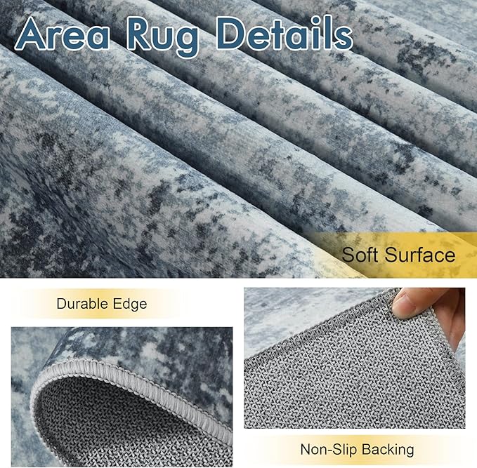 9x12 Ft Extra Large Washable Area Rugs - Image 5